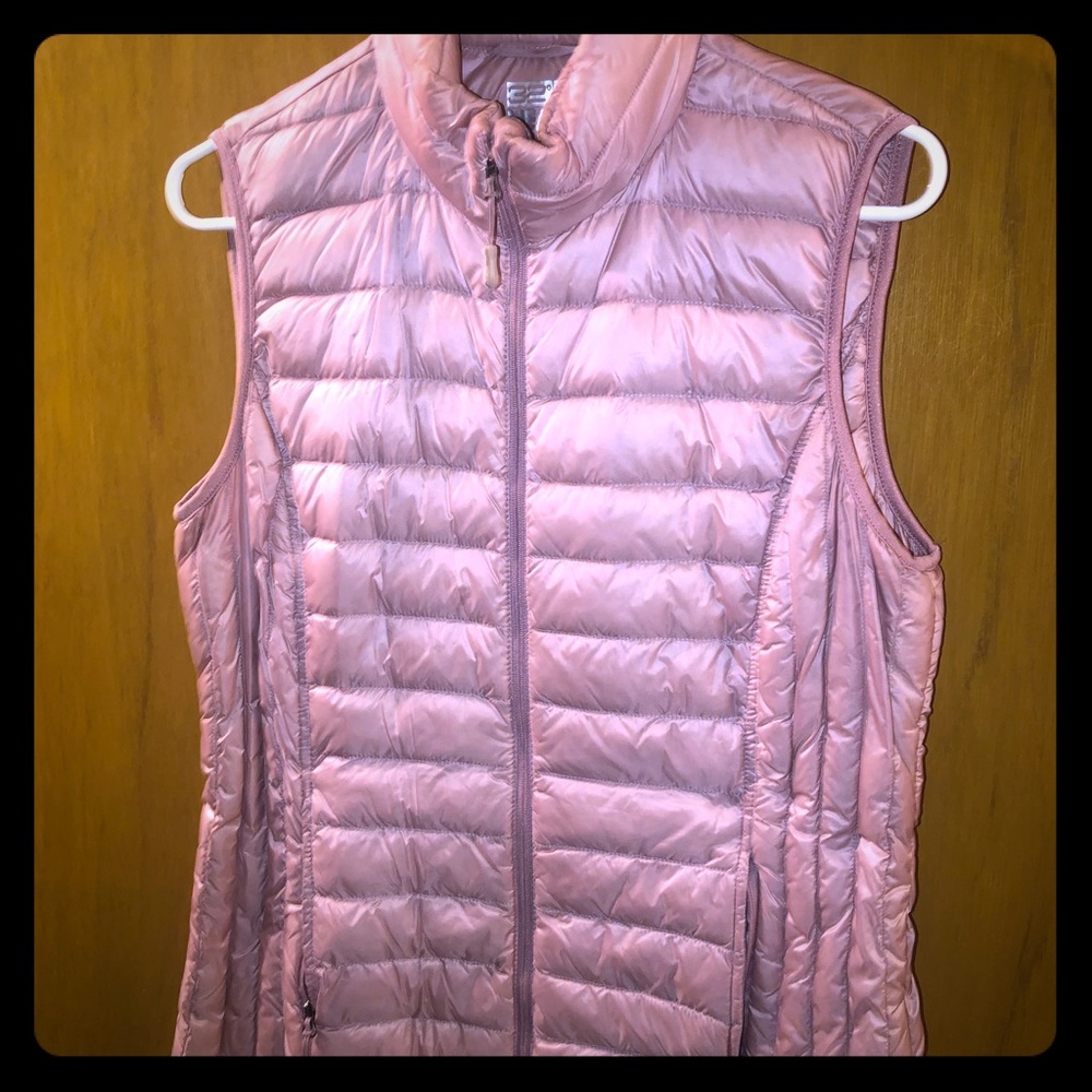 Baby pink woman’s size medium vest